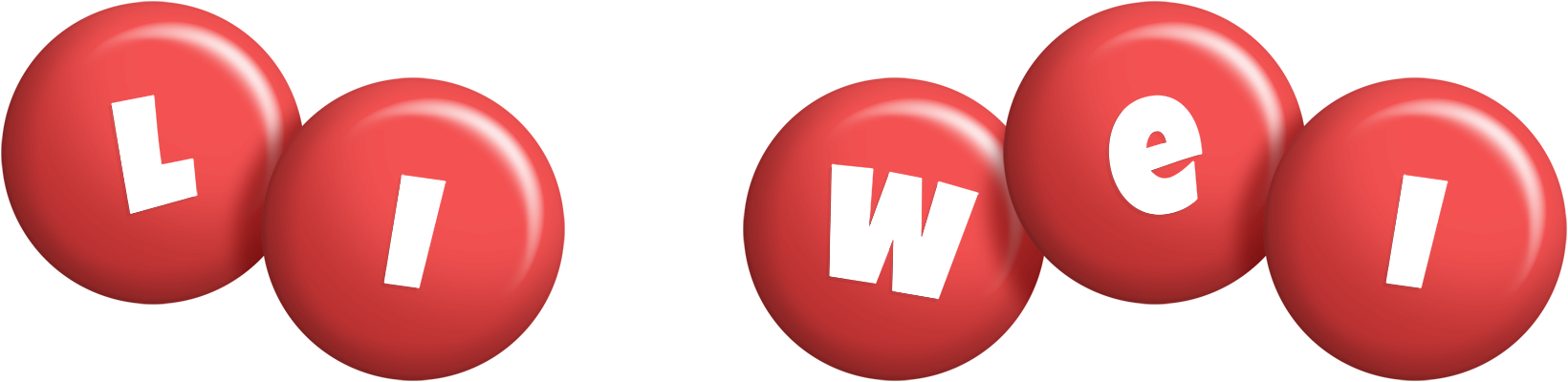 Li Wei candy-red logo